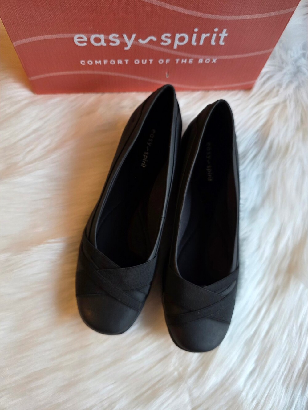Easy Spirit Acasia Women's Black Slip on 8 M